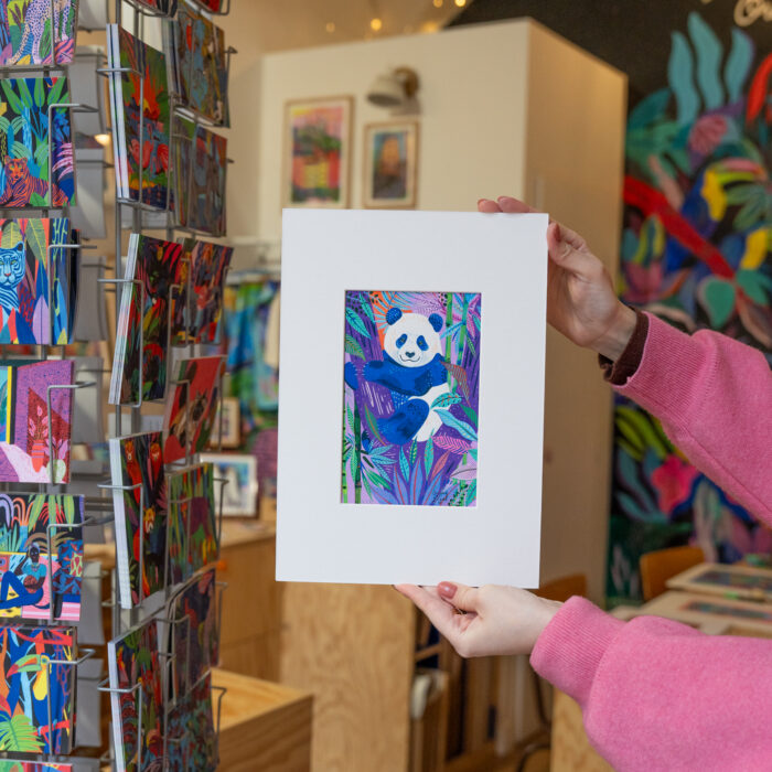 panda-oeuvre-originale-oranesigal-lasigalerie-illustration-lyon